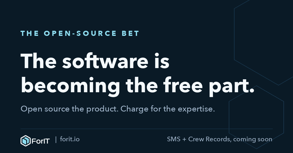The Open-Source Bet